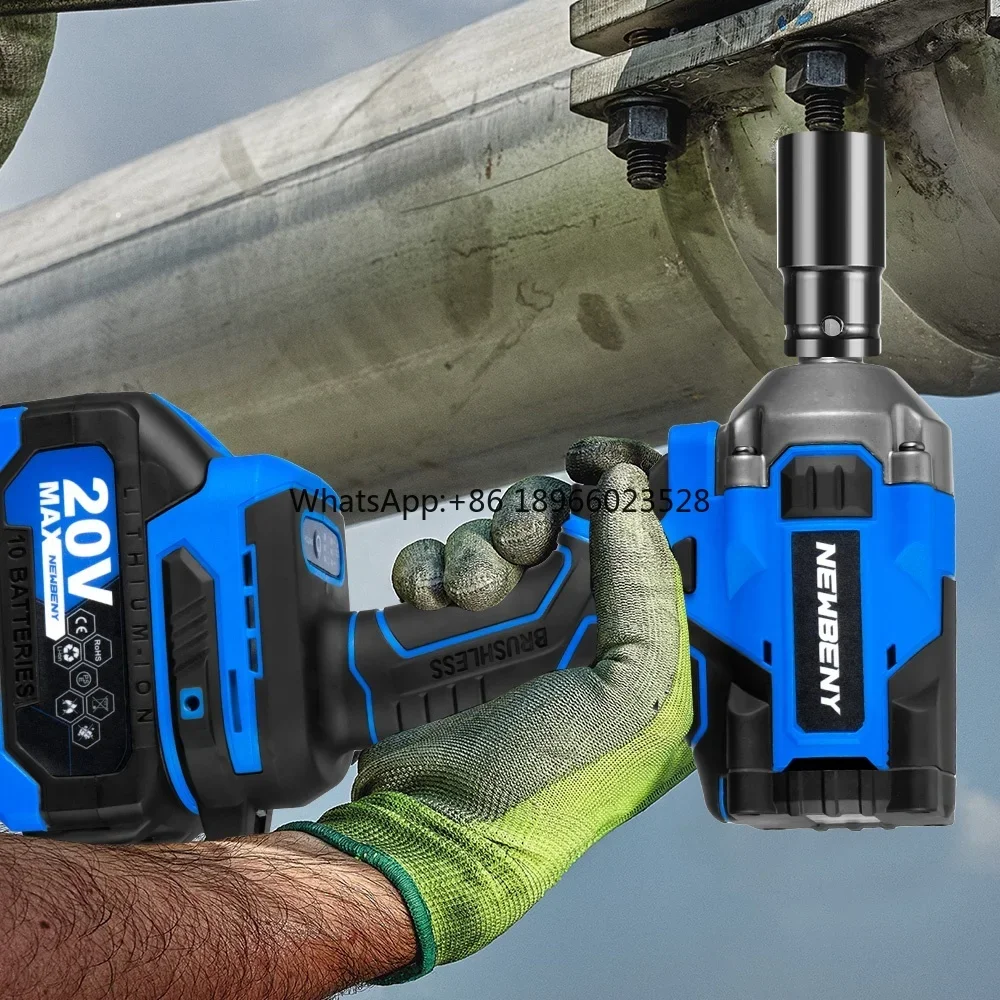 Динамометрический бесщеточный Электрический гаечный ключ 1/2 Н. М эффективный