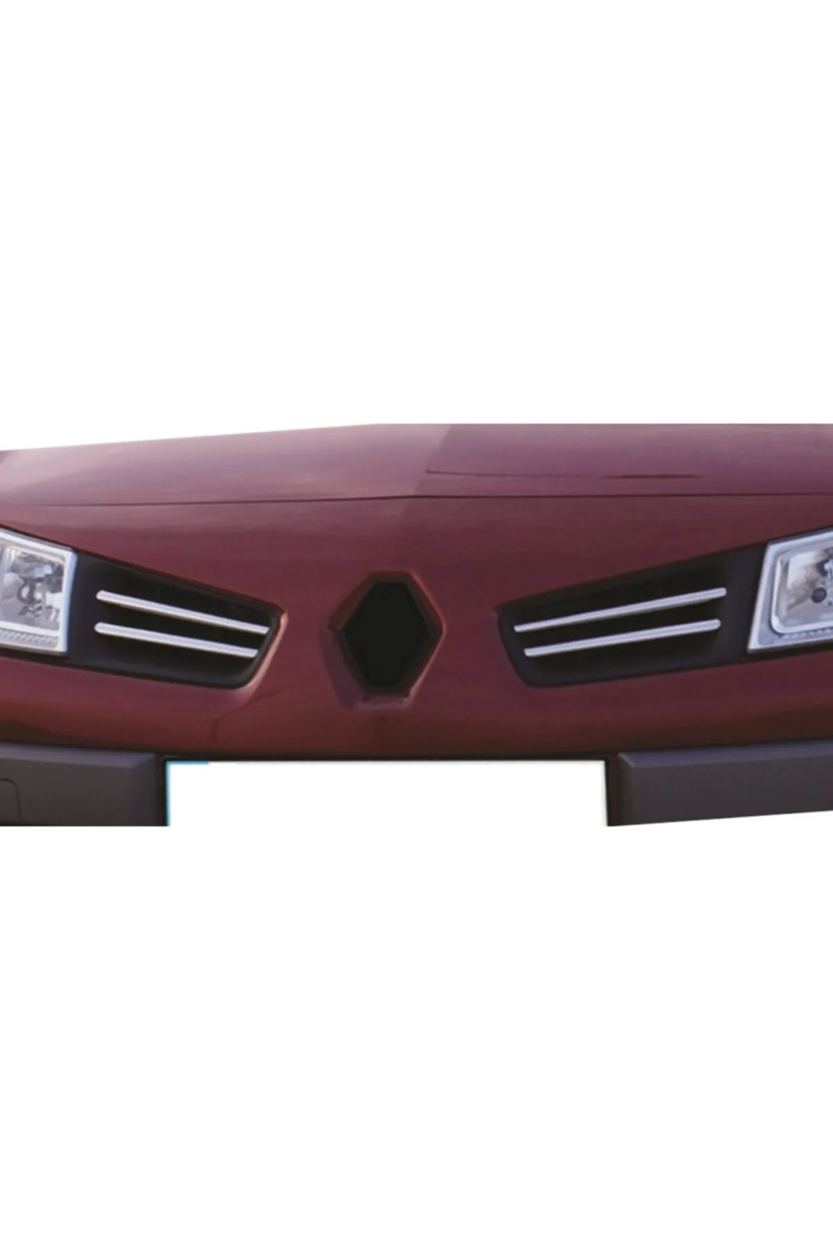 

Renault Megane 2 Hb 5D/3D/Sd/Sw 2006 - 2010 между моделями передняя решетка 4 Parça нержавеющая сталь Wna1048