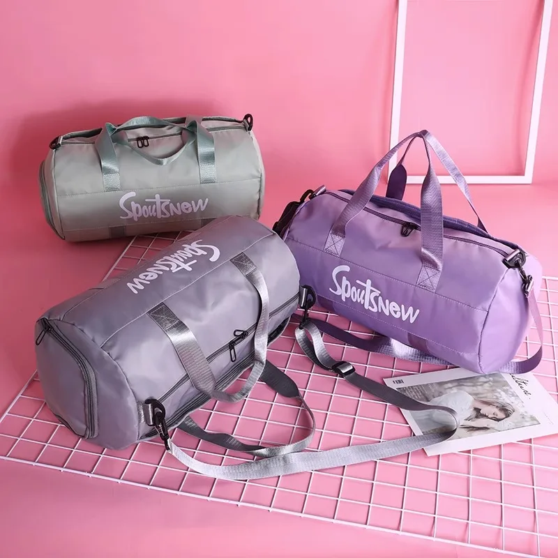 Waterproof Bag Large Capacity Gym Bag Female Harajuku Travel Shoulder Large Bag Tote Bag Multifunction Crossbody Handbag