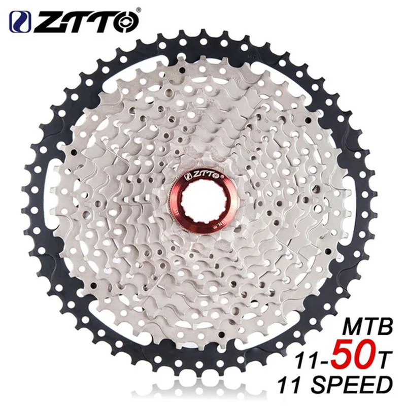 

ZTTO 11 Speed Bicycle Cassette 11-50T Wide Ratio Ultralight Sprocket CNC Freewheel MTB Mountain Bike 11speed Chain for XX1 m9000