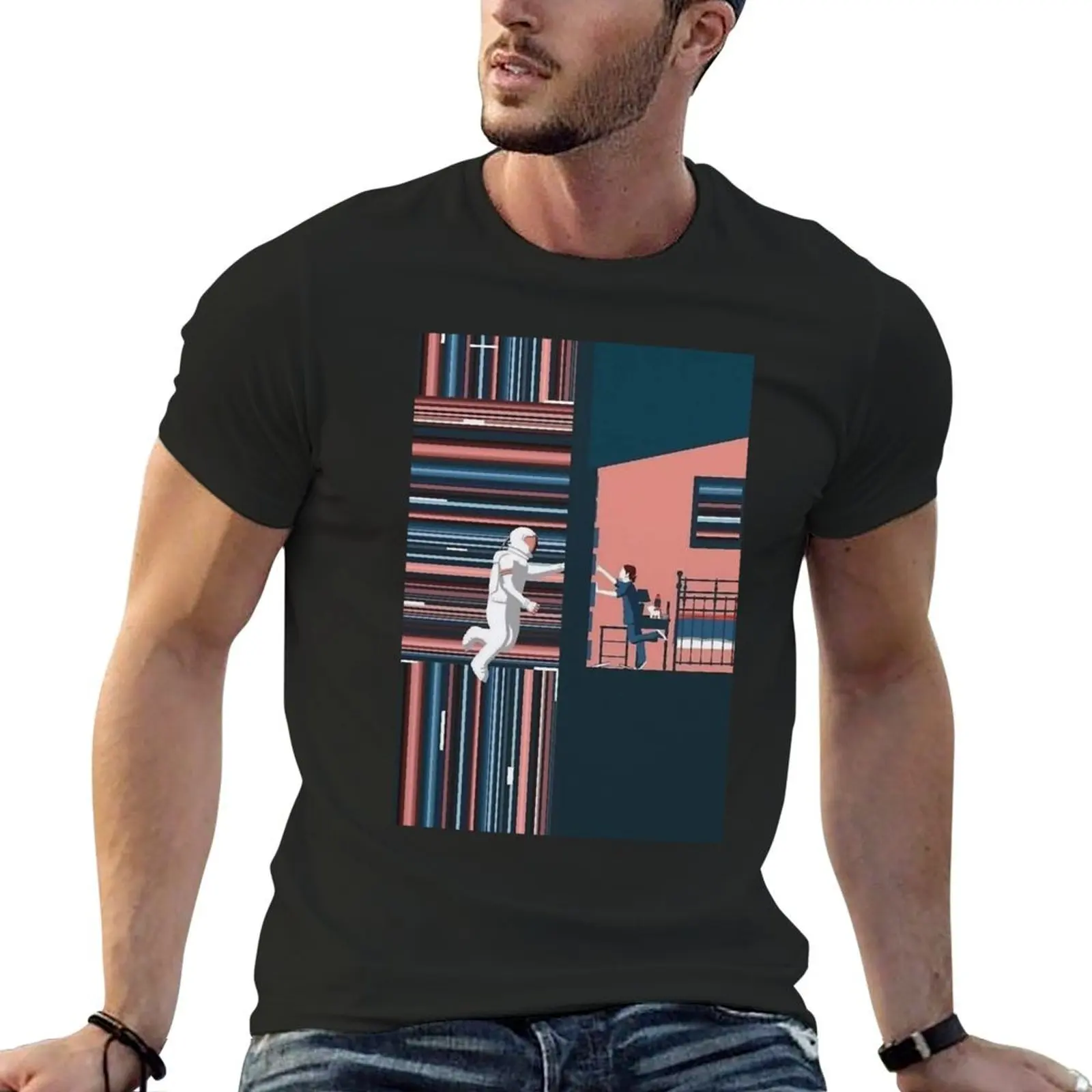 Футболка Interstellar Tesseract женские топы под заказ винтажные футболки оверсайз с