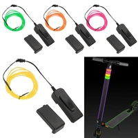 durable electric scooter parts for xiaomi mijia m365 colorful cold light led light strip decorative lamp accessories