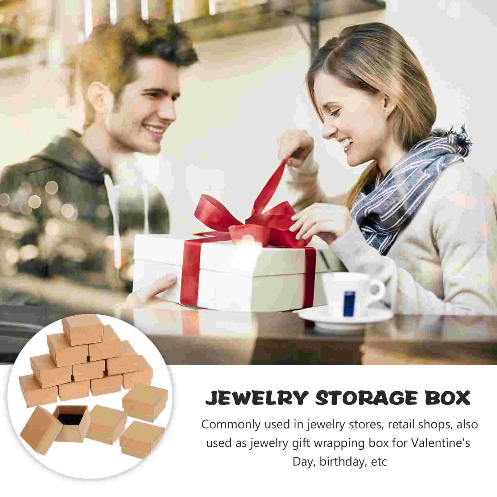 Gift Boxes Jewelry Box Storage Packaging Wrap Pocketkraft Supplies Wrapping Anklet Retail Displays Packing Case Bracelet Watch 