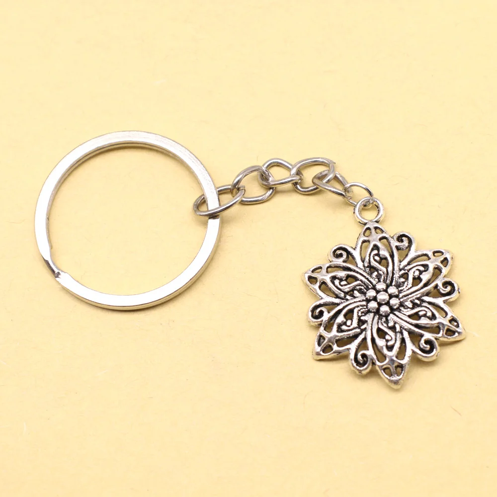 1 шт. 24x3 1 мм Брелок «цветок» подарок для дочери
