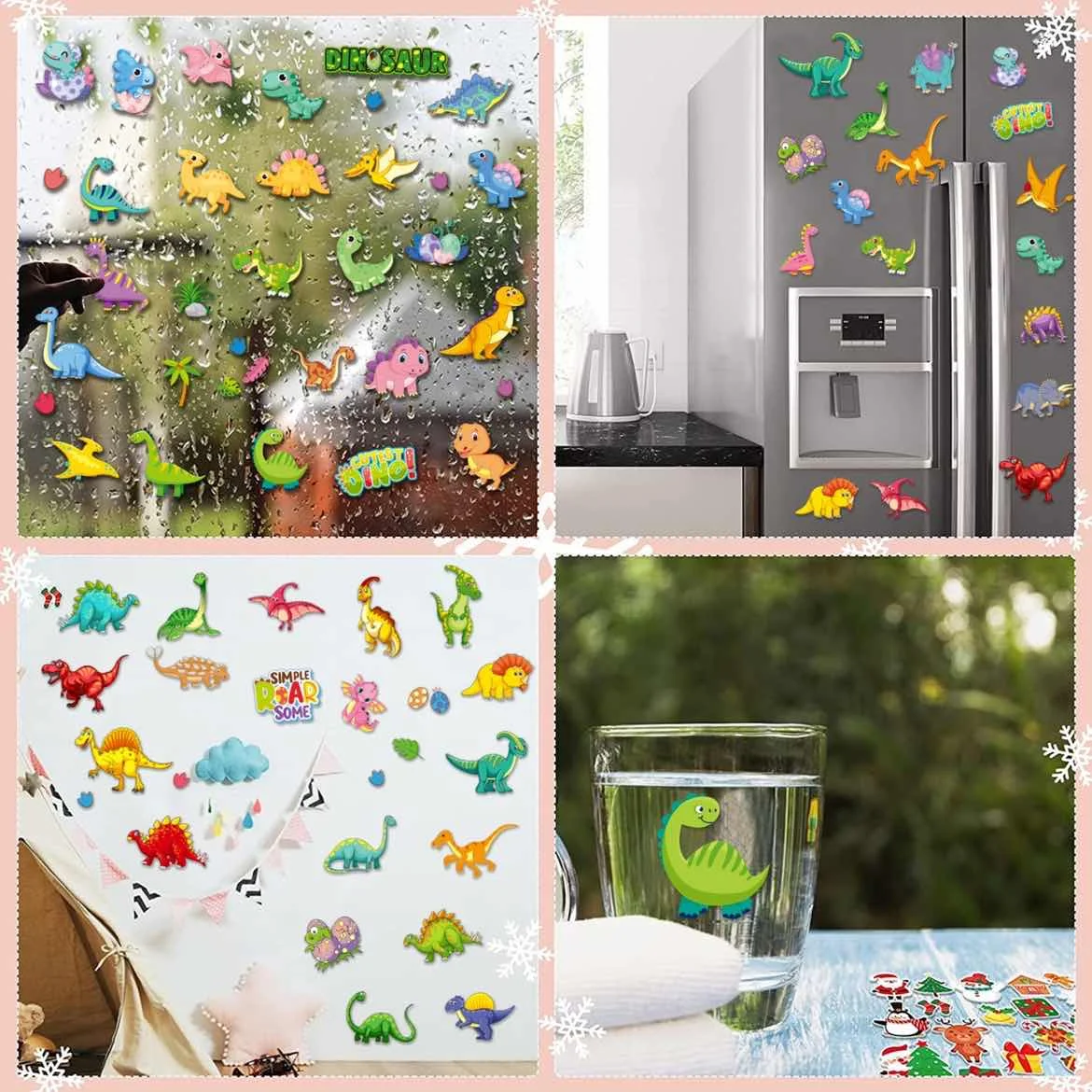 Новые Детские Многоразовые милые наклейки пазл DIY игры книги Мультяшные животные