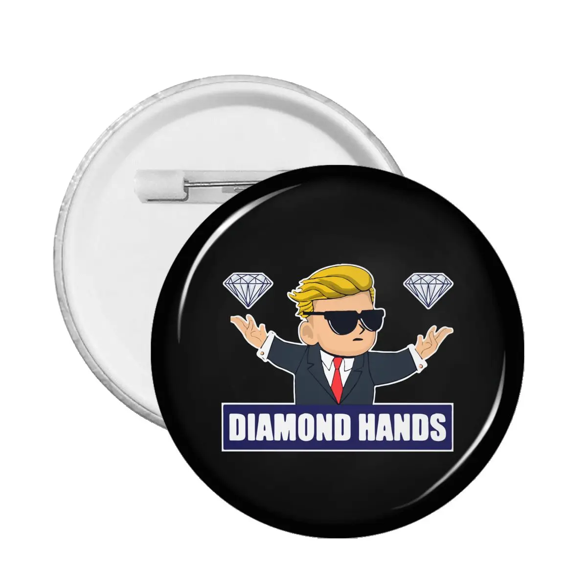 

Reddit wallstreetbet WSB Diamond Hands Day, мягкие кнопки, значки для биткоина, криптовалюты, эфириума, Btc, брошь на рюкзак, значки на день рождения