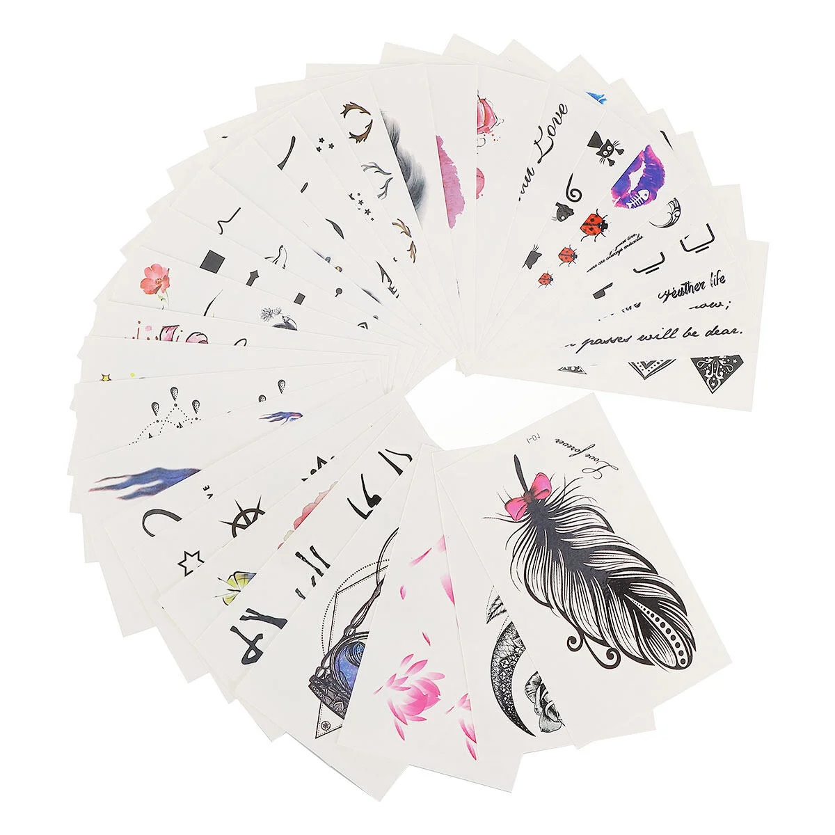 

30 листов, Одноразовые наклейки для татуировок на рану