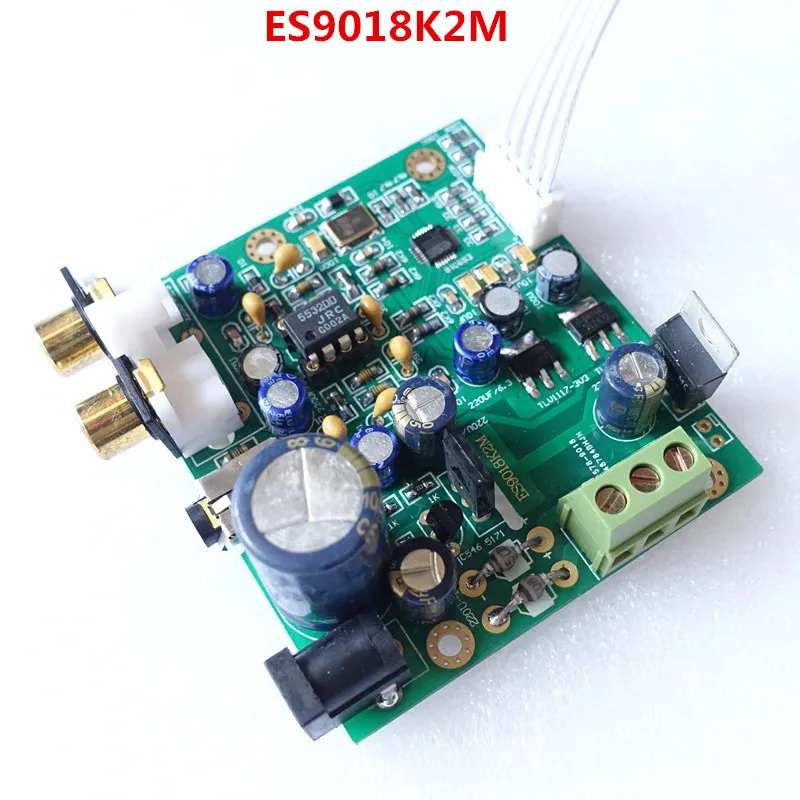 

Weiliang Audio Es9018k2m I2s Input Decoder Board Support 384k/32bit Dsd 64/128/256