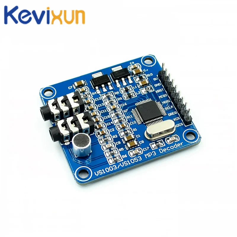 

VS1003B VS1053 MP3 decoding module, microphone head, STM32 microcontroller development board accessories