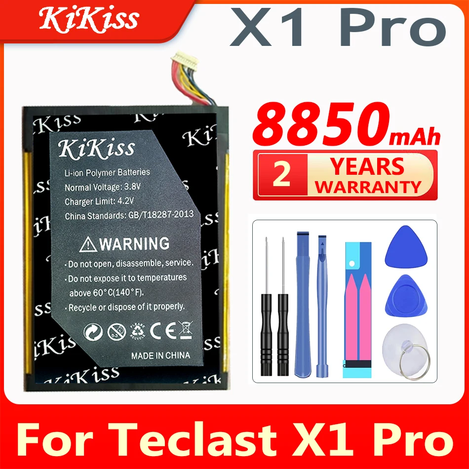 

Сменный аккумулятор KiKiss 8850 мАч для Teclast X1 pro X1pro