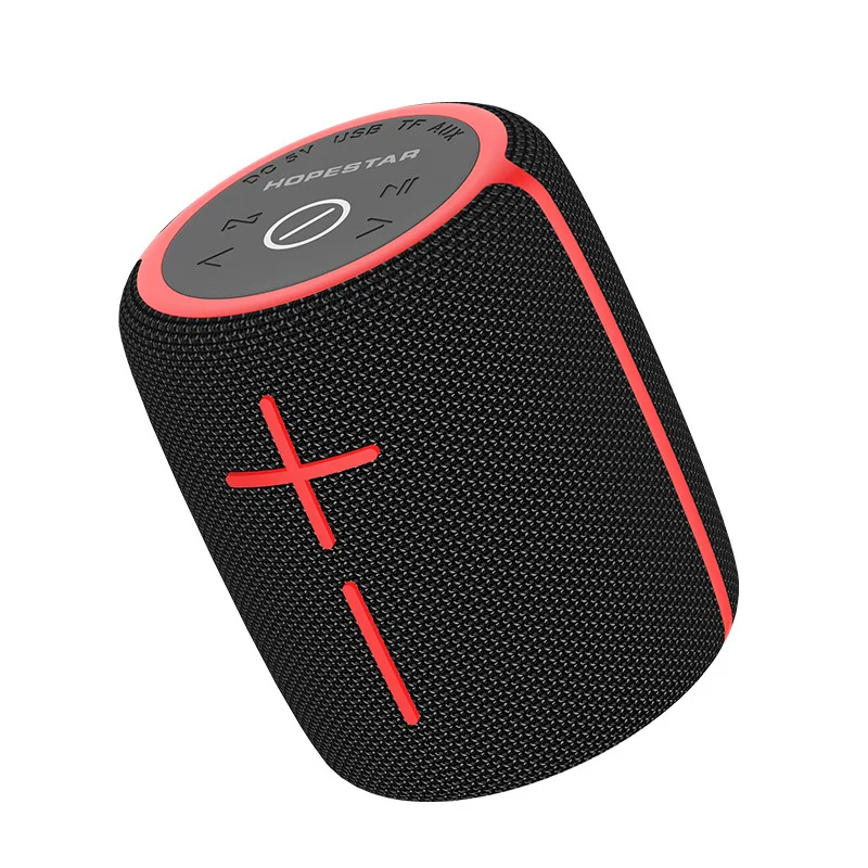 Беспроводная мини-Колонка HOPESTAR P25 с сабвуфером, TWS динамики с поддержкой Bluetooth, AUX/TF/USB/FM радио, для улицы