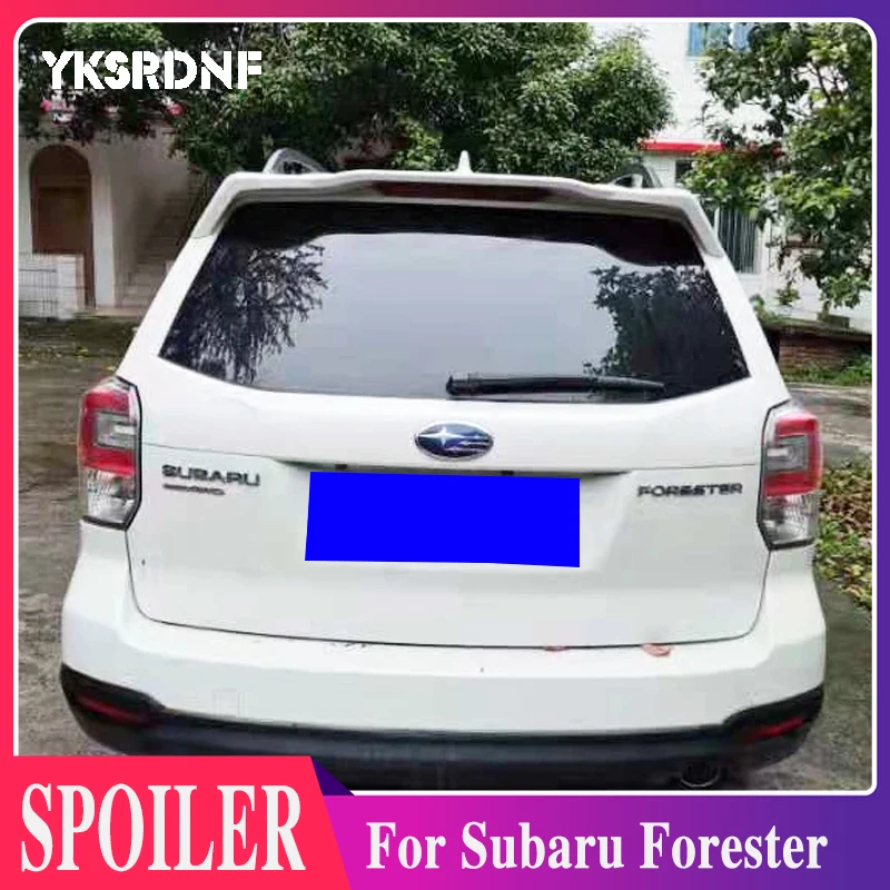 

Подходит для Subaru Forester 2013-2019 лет спойлер из АБС-пластика углеродного волокна вид заднего багажника крыла автомобиля комплект аксессуаров дл...