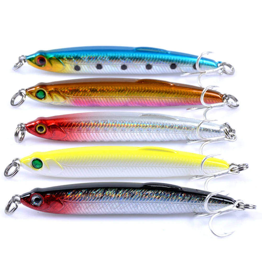

Тонущая приманка для рыбалки карандаш, Цветной корпус, длинное литье, щука, окунь, форель, Джеркбейт, кренкбейт, жесткие приманки для рыбака