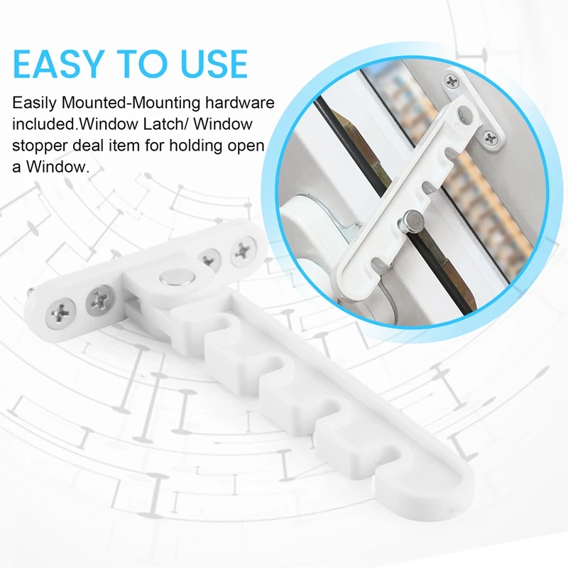 Новый ограничитель окна защелка положения створка ветрозащитная скоба домашняя