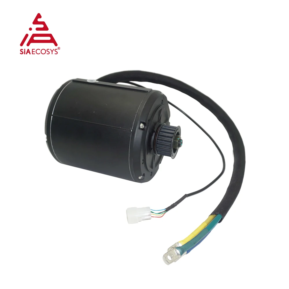 Фото SiAECOSYS QS138 90H 4000W 72V 110KPH Мотор-редуктор среднего привода с жидкостным охлаждением и контроллером EM200-2sp №3