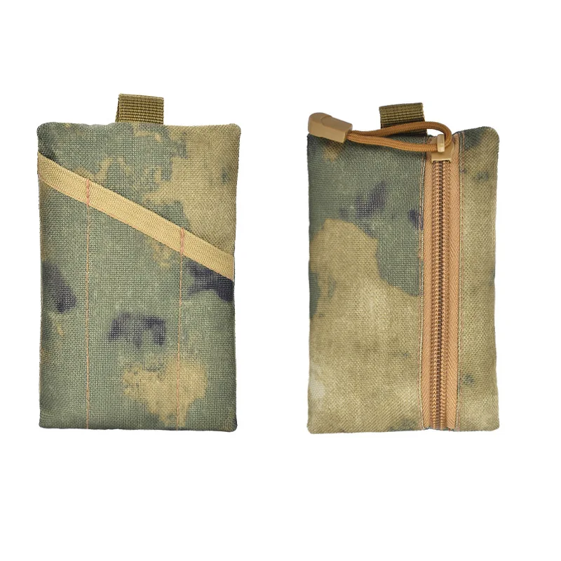 Камуфляжная поясная сумка для спорта на открытом воздухе, тактический Кошелек для монет, тактическая портативная ручная сумка для хранения инструментов для бега