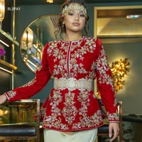 luxury new big size wedding dress belts gold color full crystals hollow flower women waist chain turkish kaftan jewelry belt