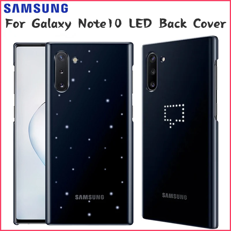 

Оригинальный светодиодный смарт-чехол для Galaxy Note10 с подсветкой для Samsung Galaxy Note 10 Note10, чехол для телефона с эмоциональной светодиодной подсветкой