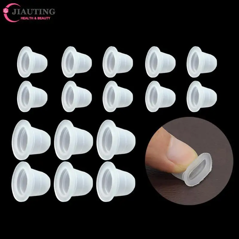 

100 шт., пластиковые одноразовые микроблейдинговые чернила для татуировок