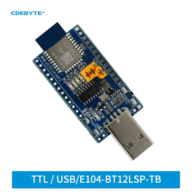 TLSR8253F512 2,4G UART SMD тестовая плата сетевой модуль SIG сетчатый модуль Bluetooth тестовый комплект с низким энергопотреблением EBYTE E104-BT12LSP-TB
