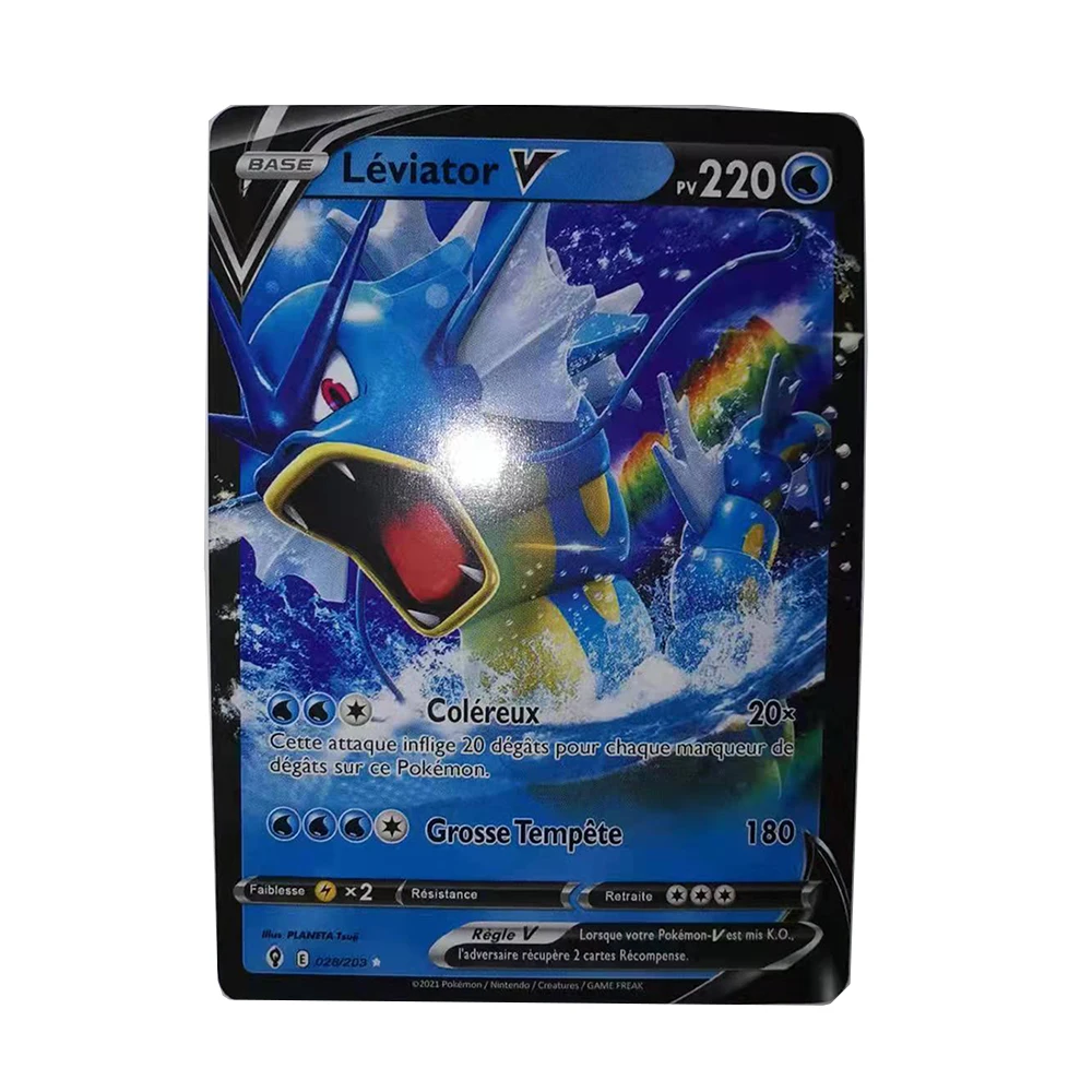 french evolving skies fusion strike 360324pcs pokemon cards shining fates booster box trading card game children toys gifts free global shipping