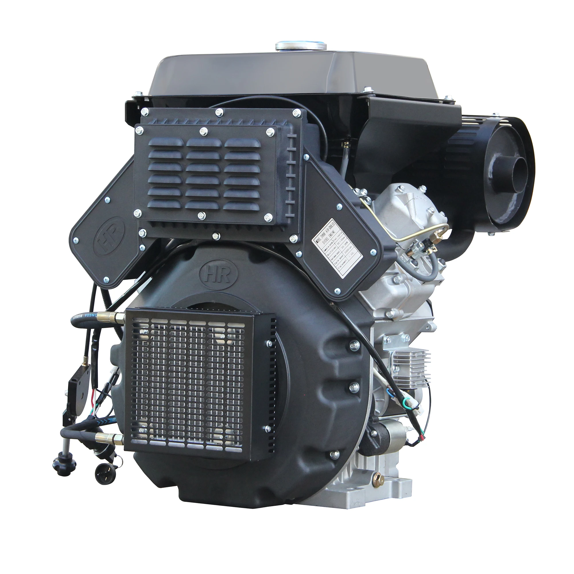 JAVarns 12 5 л большой топливный бак 30h·p с воздушным охлаждением двухцилиндровый die-sel