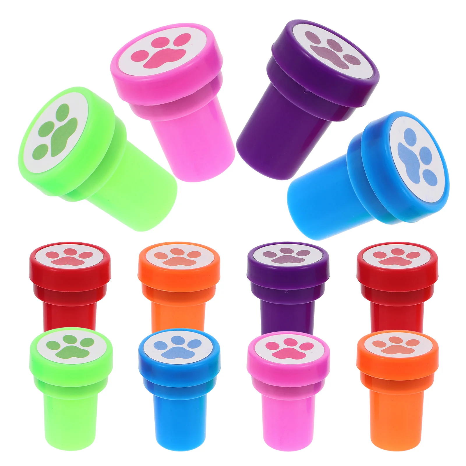 12 шт. штампы в виде собачьей лапы для учителя вечерние сувениры с принтом штамп