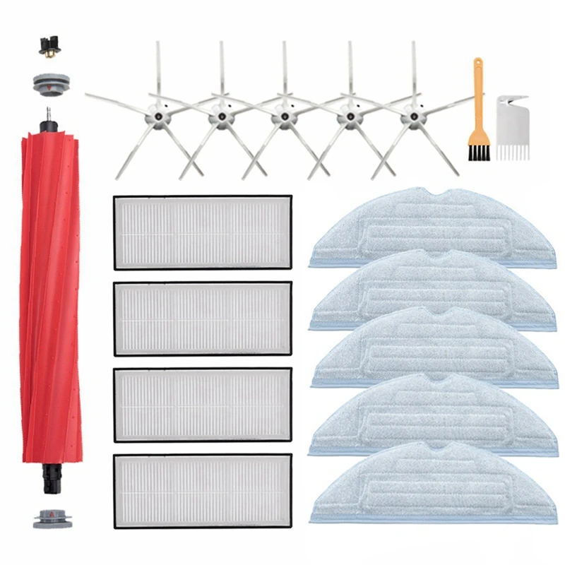 

For Xiaomi Mijia Roborock S7 T7S T7plus Parts Mop Cloth Filter Main Brush Side Brush Sweeping Robot Accessories