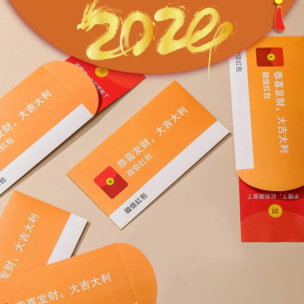 

Red Envelope Bags Unique Chinese Red Envelope Set for Spring Festival Fun Creative Wechat Red Envelopes