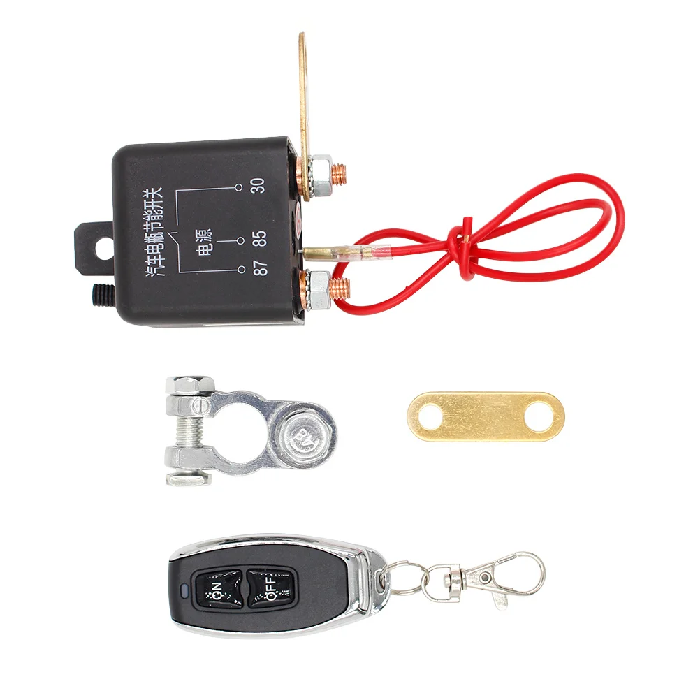 

Switch Disconnect Car Kill Wireless 12V Isolator Off Terminal Cut Remote Cutoff Rv Link Shut Master Cable Terminals Connectors
