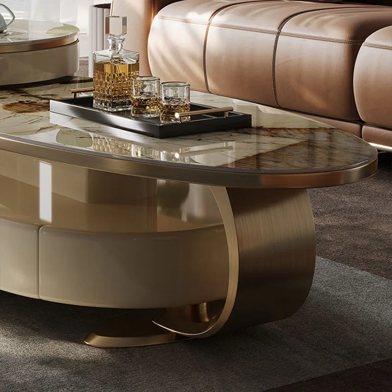 Угловой журнальный столик Newclassic экономящий место промышленный современный