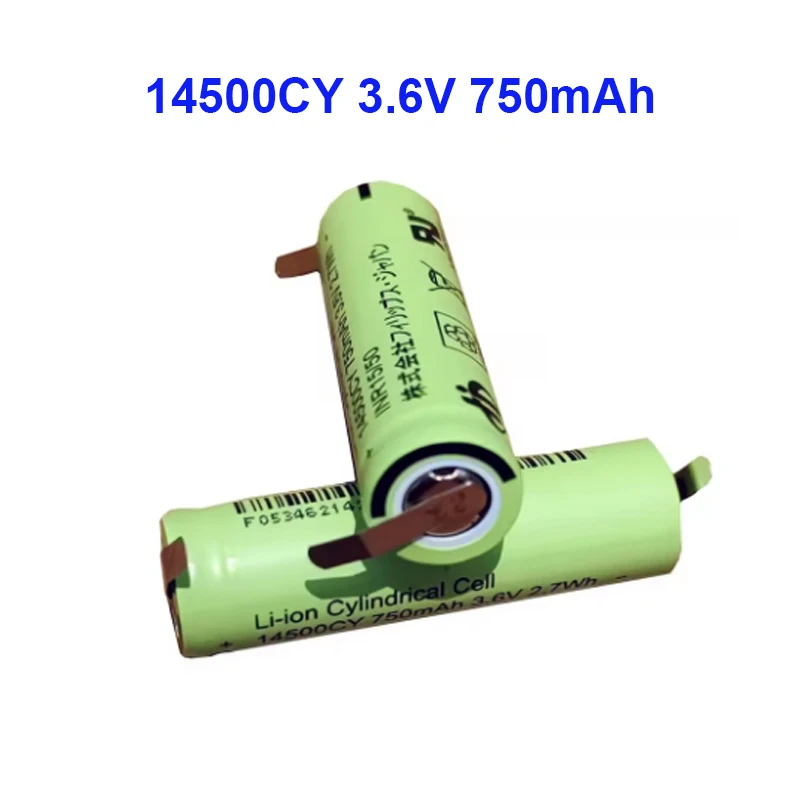 Фото Новый аккумулятор 14500CY 750 мАч 3,6 В для бритвы Philips HQ8250 RQ370 RQ371 HQ8170 7000 S7780 HQ7340 HQ7240 7310 S730 S7710 №2