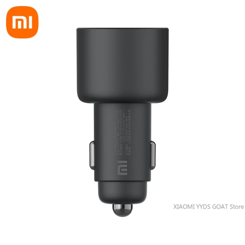 

Original Xiaomi Car Charger 100W 5V 3A Dual USB Fast Charging QC Charger Adapter For iPhone Samsung Huawei Xiaomi 10 Smart phone