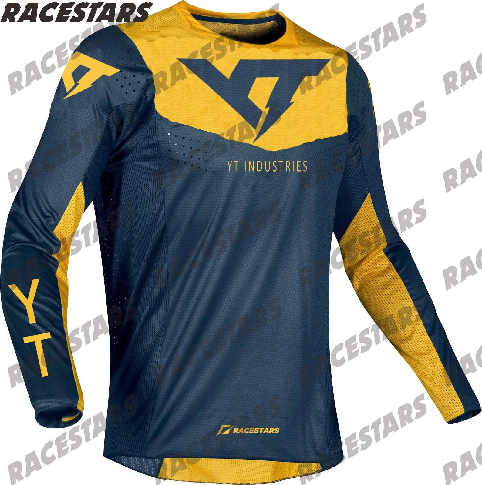 

YT 2021 Downhill Mountain Motocross Cycling Jersey DH Long Sleeve Bike Enduro MTB Bicycle Jeresy Wear Ropa Maillot Ciclismo ATV