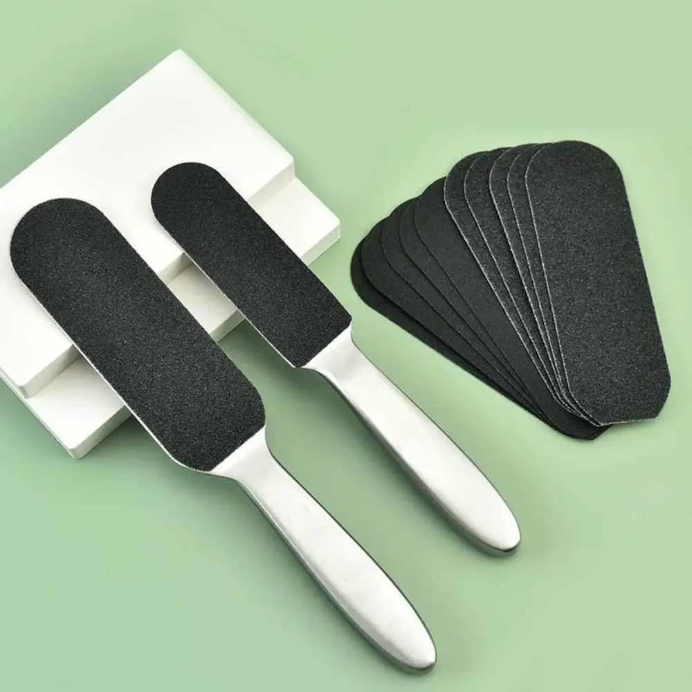 

Replacement Sandpaper File Steel Handle Foot Rasp Stainless Feet Care Dead Skin