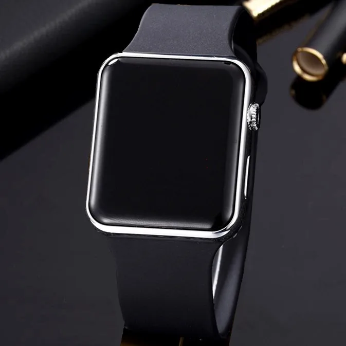 

Men LED Digital Sports Watches Men's Rubber Strap Male Military Wristwatch Clock Saat relogio masculino Hodinky Ceasuri relogio