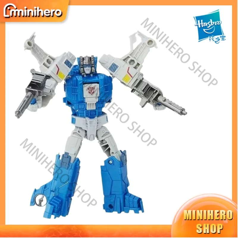 Фото В наличии Оригинальная подвижная фигурка Hasbro Transformers Generations Titans Return Freeze Out Autobot Topspin Super Action Figure №2