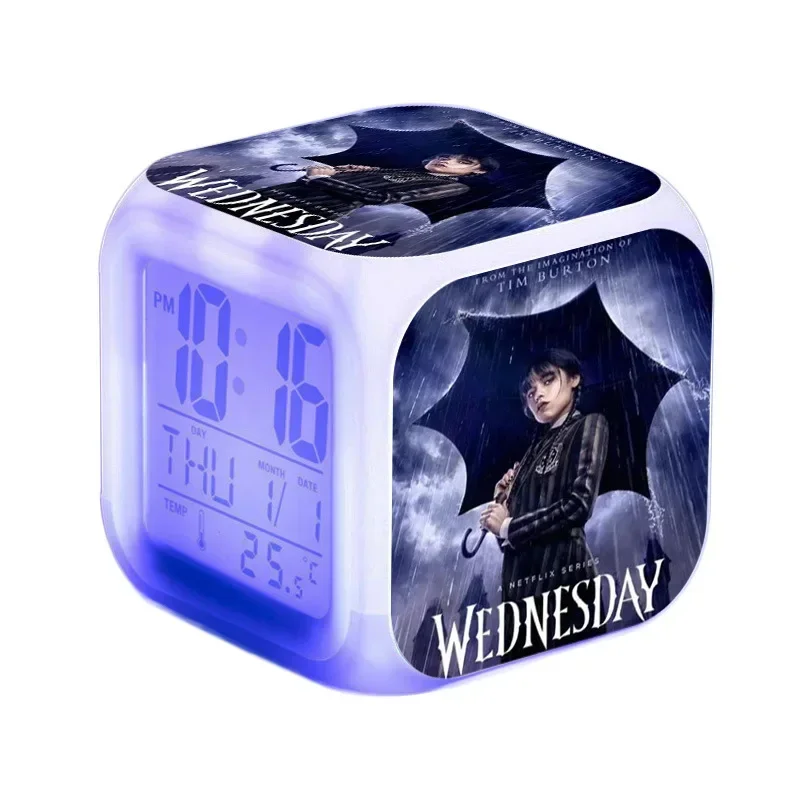 Adдакс Креативный Цифровой Будильник Для Ноутбука Меняющая Цвет Периферия