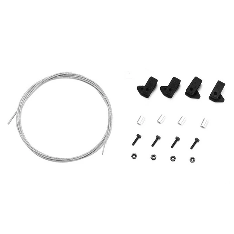 

Модифицированная деталь, стальной трос, проволока для 1/10 Traxxas TRX6 G63 TRX4 G500, запчасти для радиоуправляемых автомобилей, аксессуары, украшение