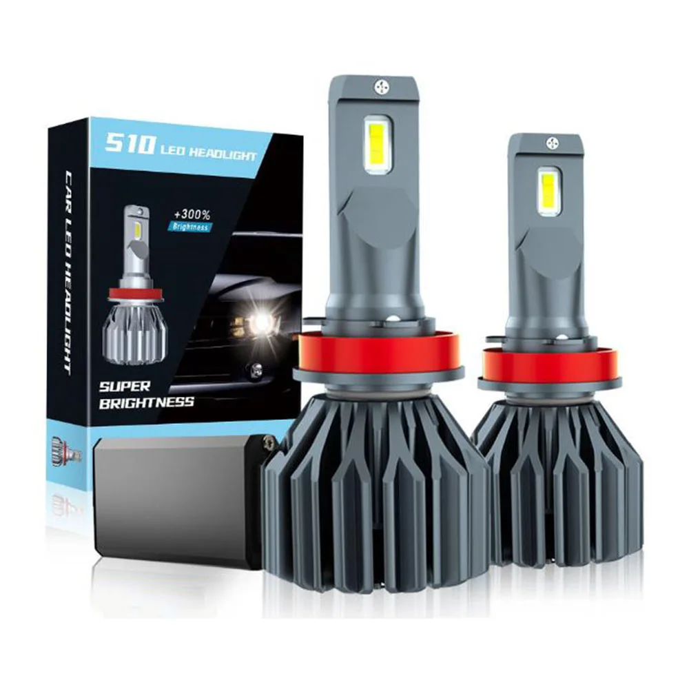 

E21-S10 auto customized super bright headlight LED bulb 20000LM 100W 6500K H11 H4 led headlight bulb surper premium automotivo