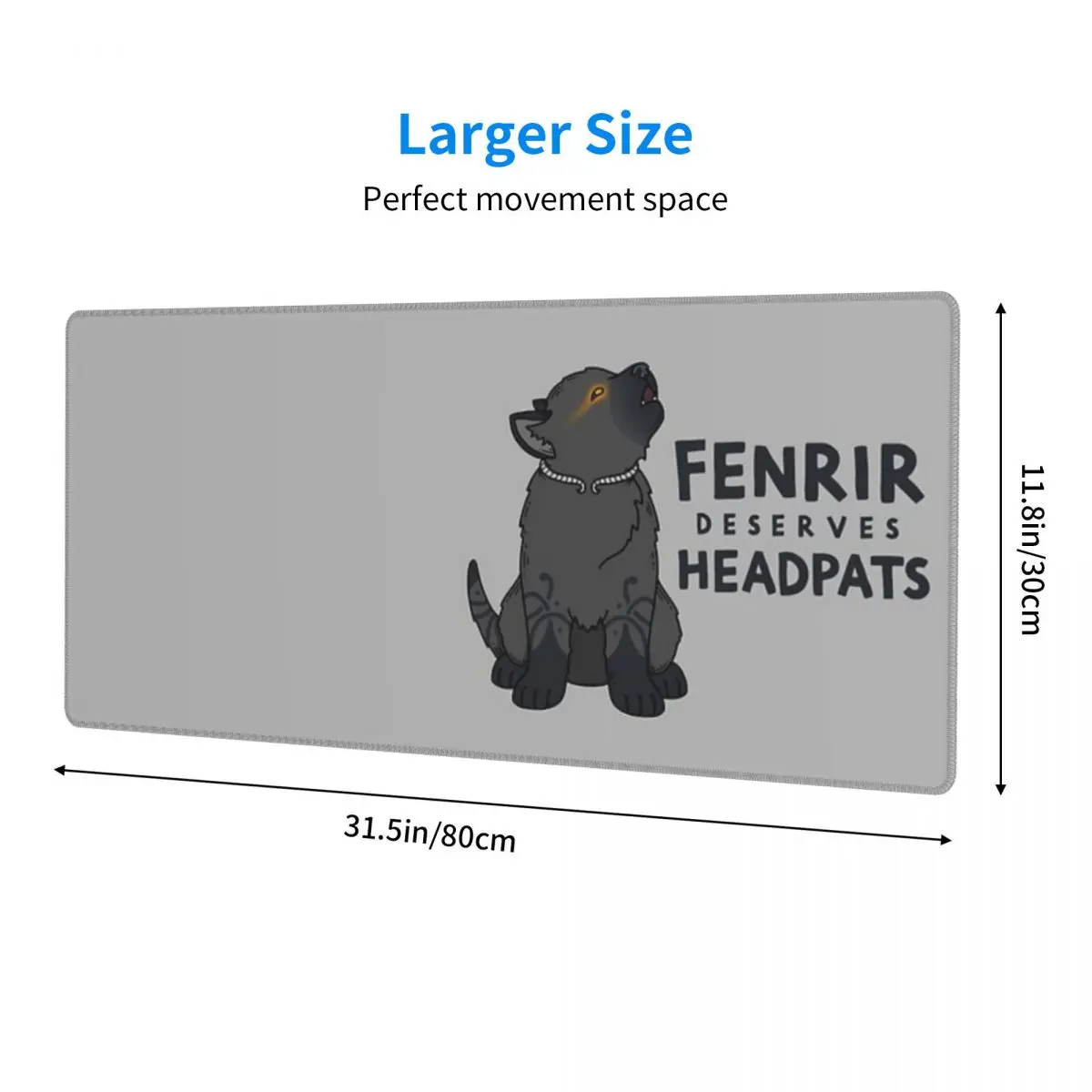 Fenrir Deserves Headpats (Pupper) Резиновые накладки на клавиатуру