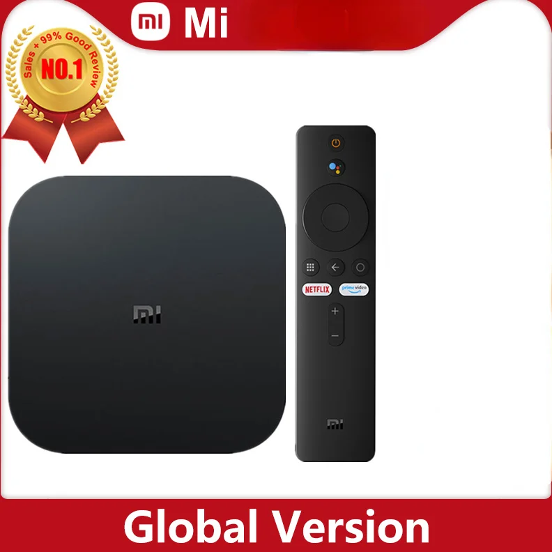 

Global Version Xiaomi Mi TV Box S 4K Ultra HD Android TV 9.0 HDR 2GB 8GB WiFi Multi Language Smart Mi Box S Media Player Best