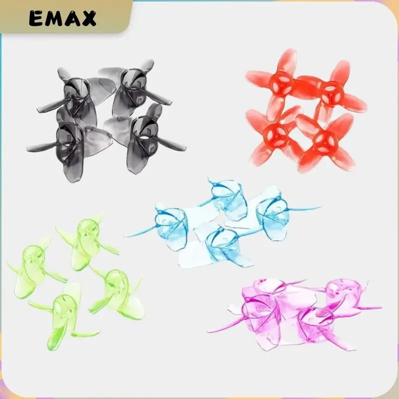 2 пары новых пропеллеров EMAX Avan Tinyhawk TH Turtlemode 2CW + 2CCW 4 лопасти 40 мм реквизит для