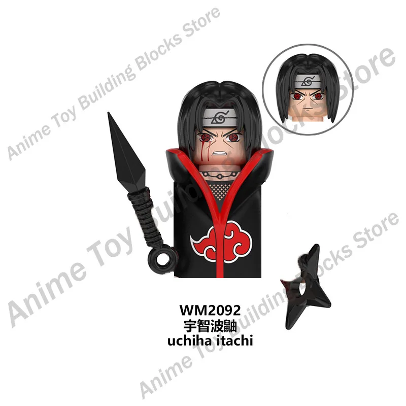 Конструктор WM6106 Наруто сборка кирпичей Акацуки Нагато Учиха Итачи Тоби аниме
