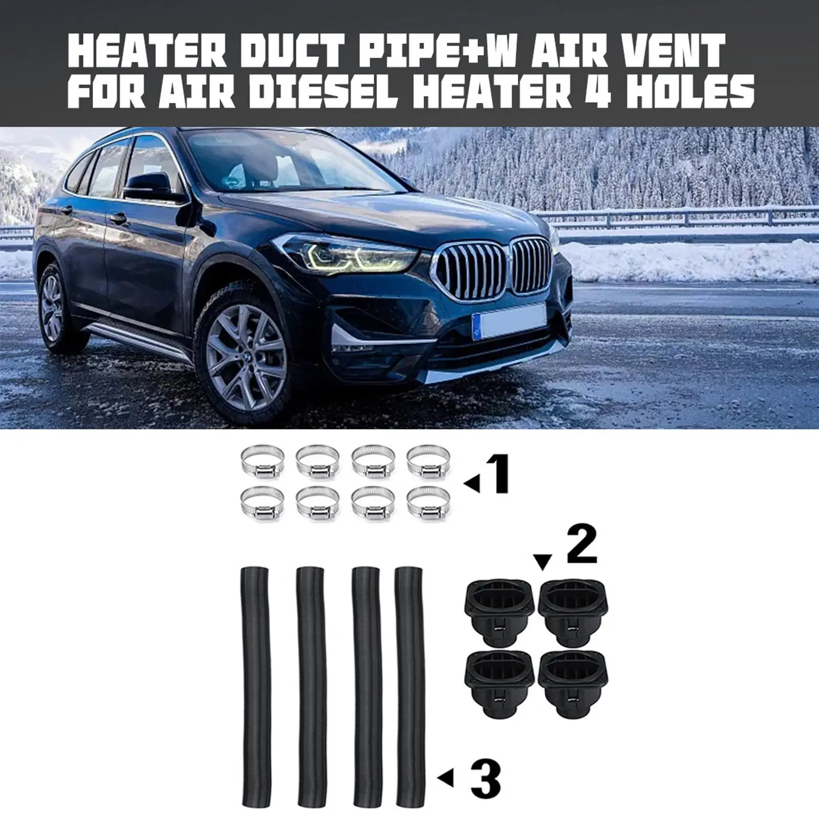 42 канальный обогреватель прочные запасные части с зажимом квадратное выходное