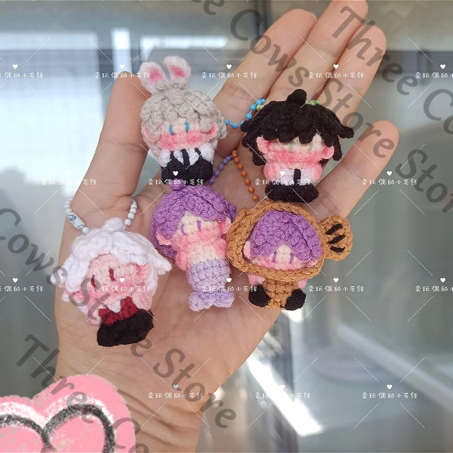 Аниме Rafayel Zayne Sylus Love and Deepspace Xavier Косплей Ручная работа Вязание крючком