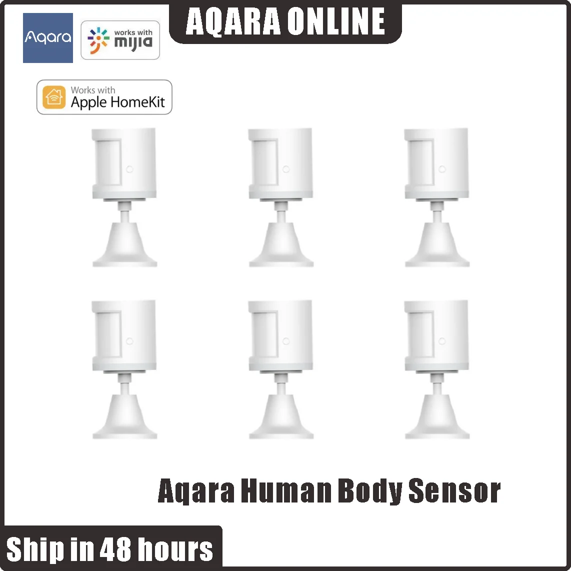 100% оригинальный датчик человеческого тела Aqara через Android IOS умный движения Zigbee