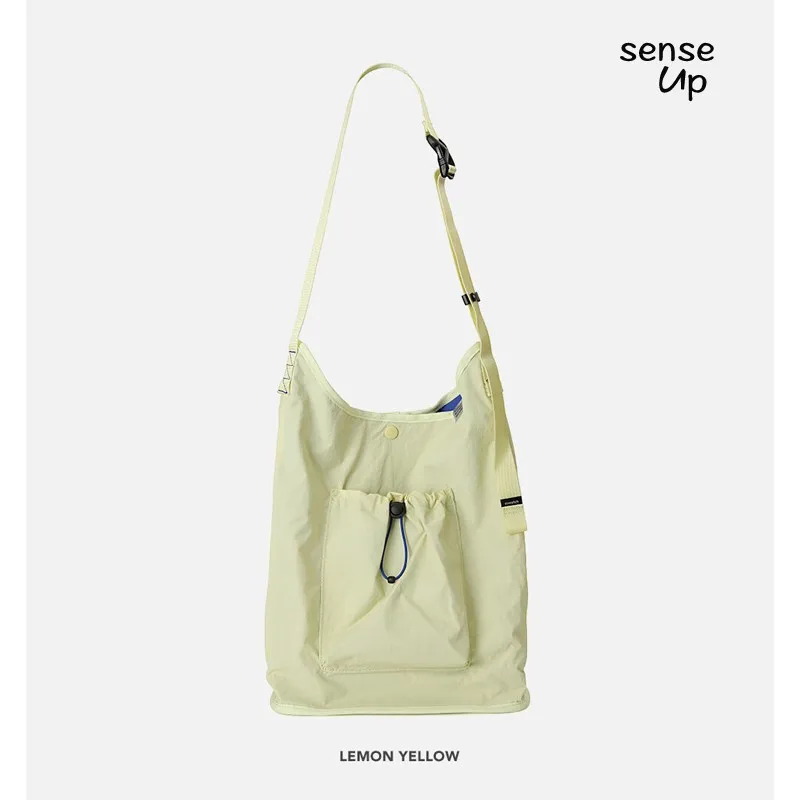 

Fashion New Design Nylon Bag Crossbody Simple and Lightweight Casual Drawstring Bucket Bag Style Women's Shoulder Bag