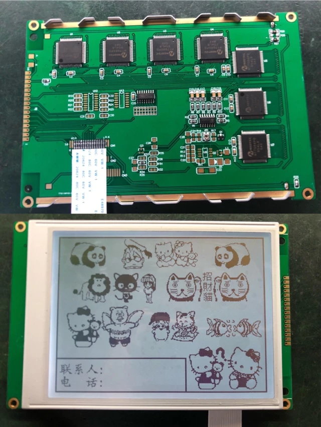 

100% Original compatible 5.7inch 320*240 Mono LCD Display Panel for PG320240WRF-MNN-H-L1Q