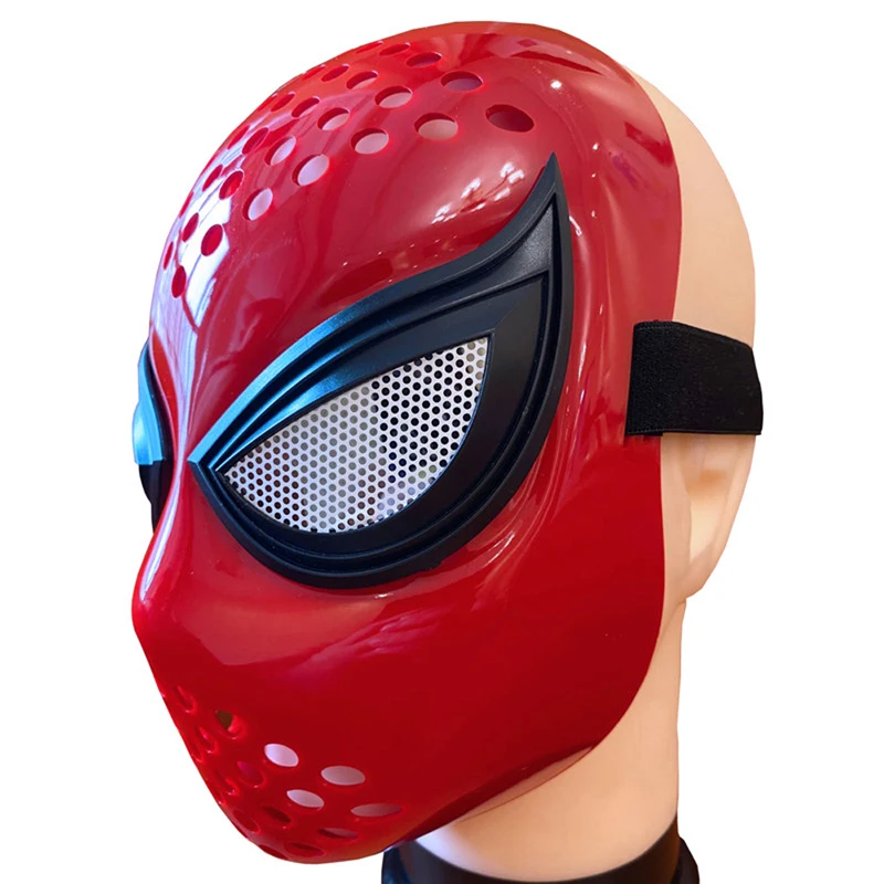 Adult Homecoming Spider Faceshell With Magnet Lenses For Spider Costume Far From Home Superhero Cosplay Mask Helmet Accessory